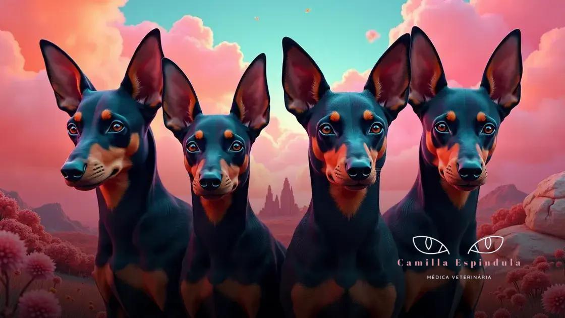 Características das raças de cachorro Pinscher