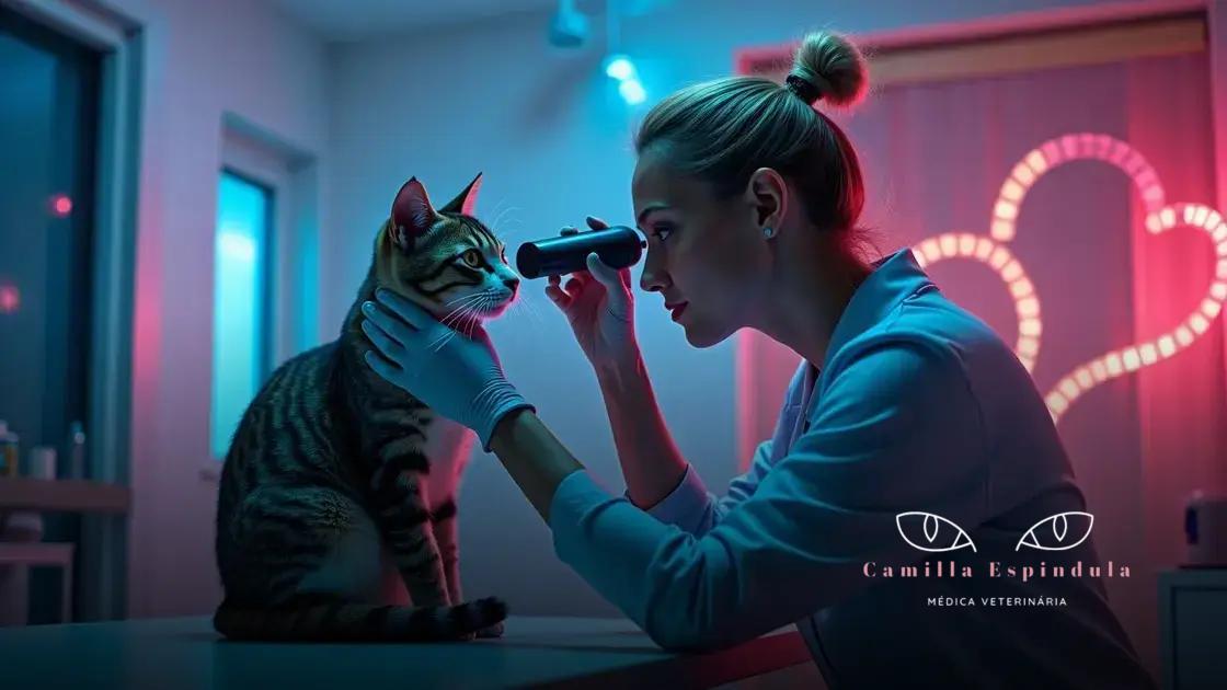 Prevenção de doenças oculares em gatos