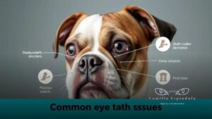 Quais são as 3 doenças oculares comuns em cães braquicefálicos?
