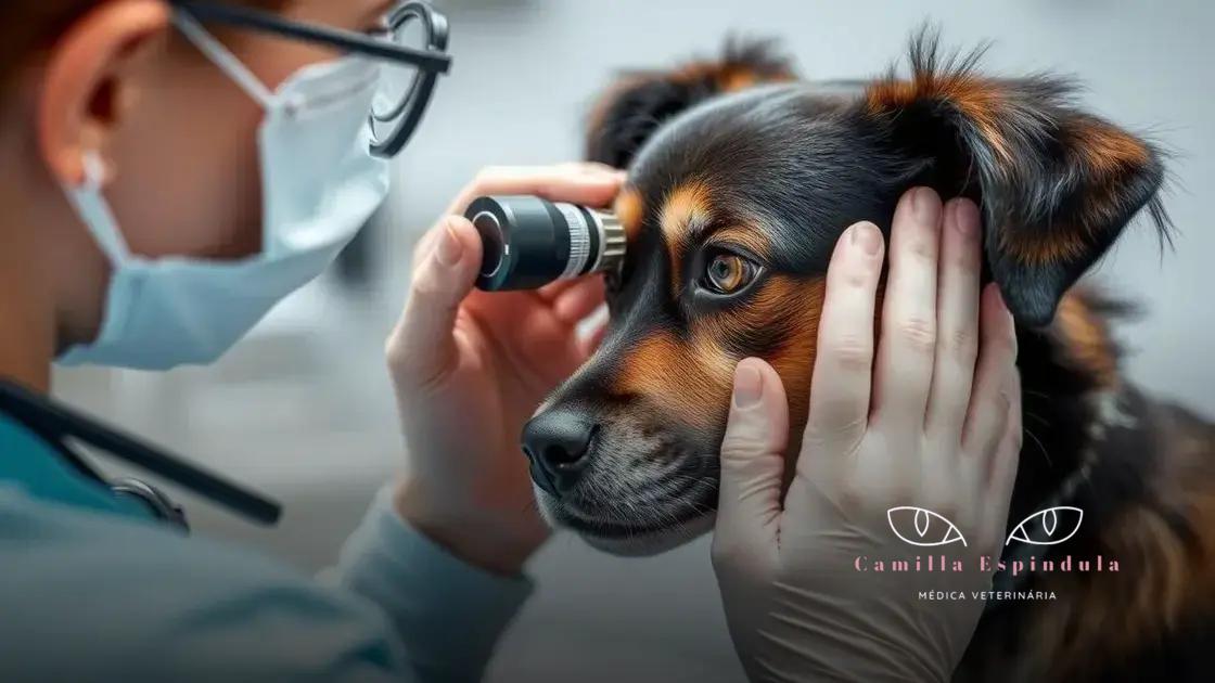 Quando procurar um veterinário especializado em oftalmologia