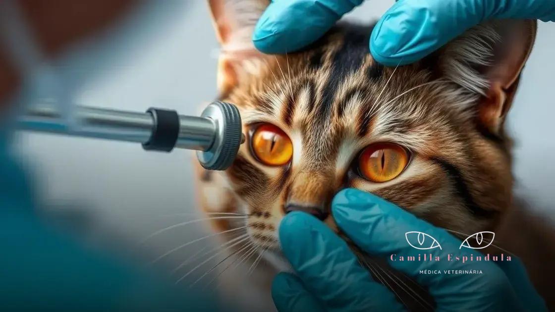 4 sinais de conjuntivite em gatos que você não pode ignorar
