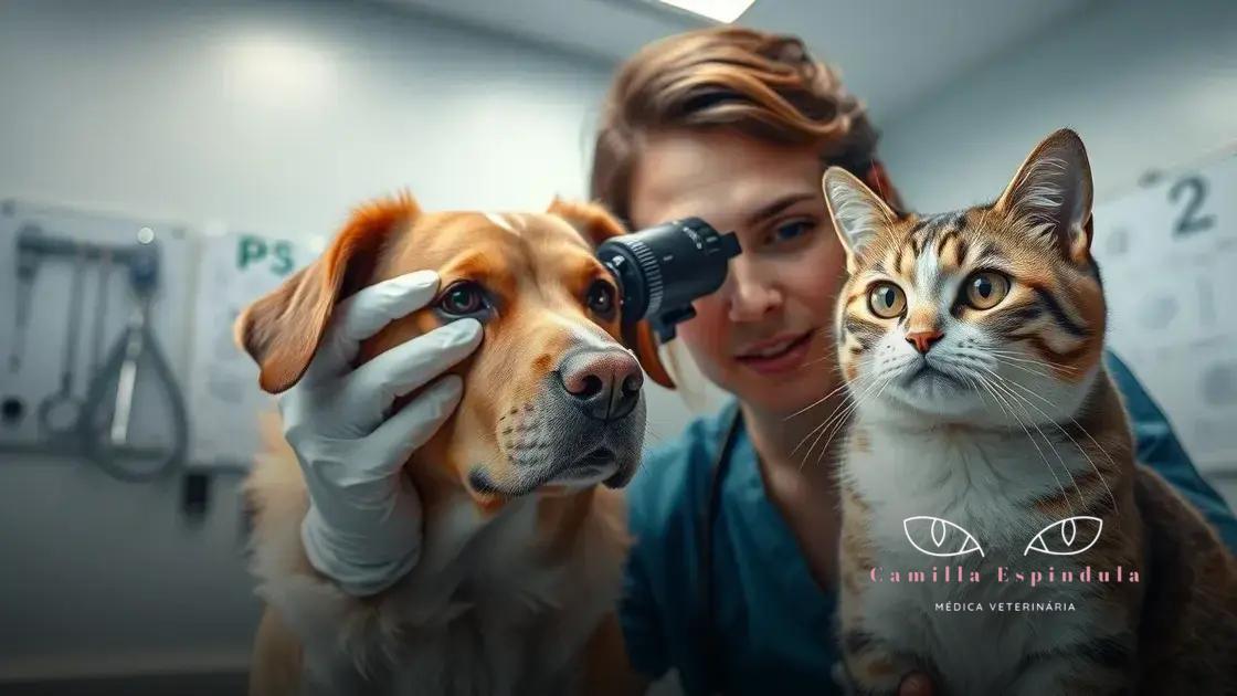 Doenças oculares comuns em cães e gatos