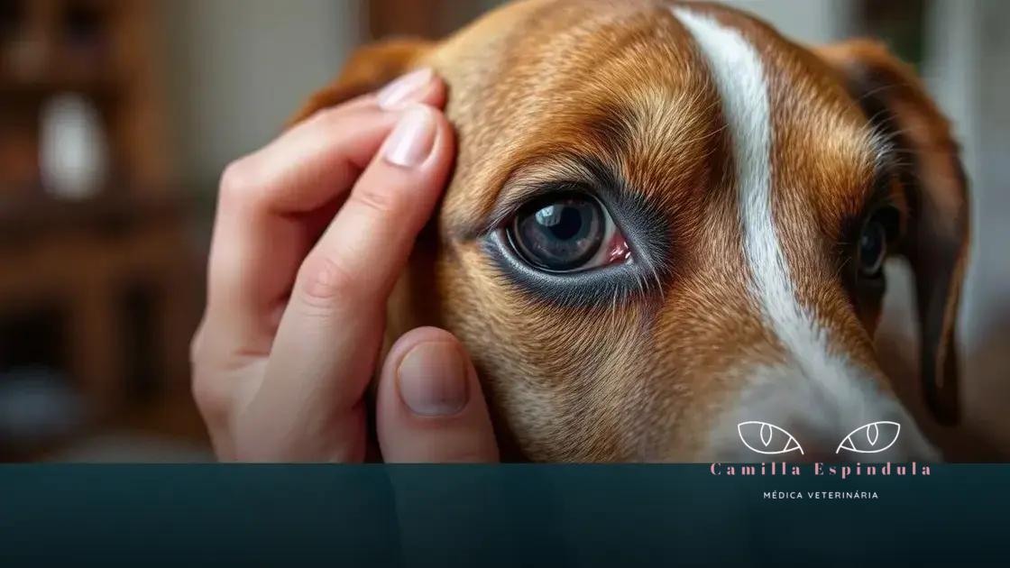 Causas comuns de dor nos olhos de cachorro