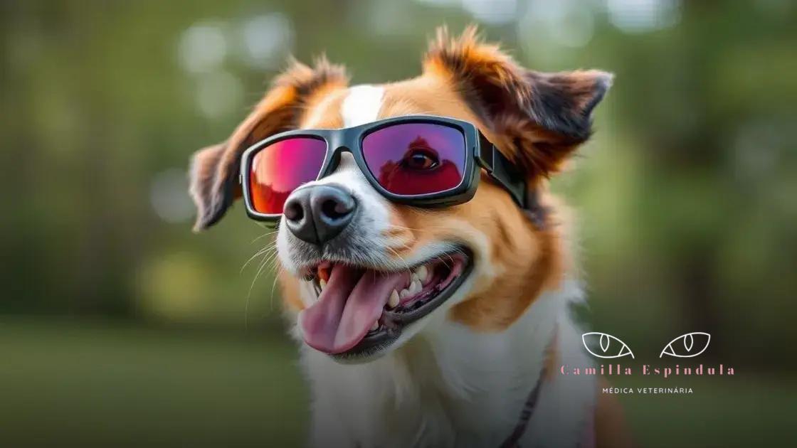 Como evitar traumas oculares em animais de estimação e garantir saúde