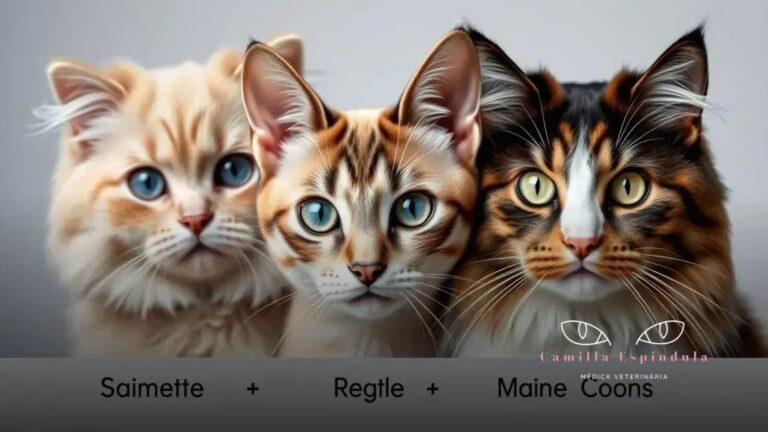 Quais são as 3 raças de gatos mais suscetíveis a doenças oculares?