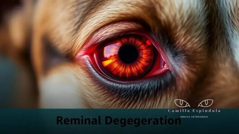 Quais são os 5 sinais de degeneração da retina em cães?