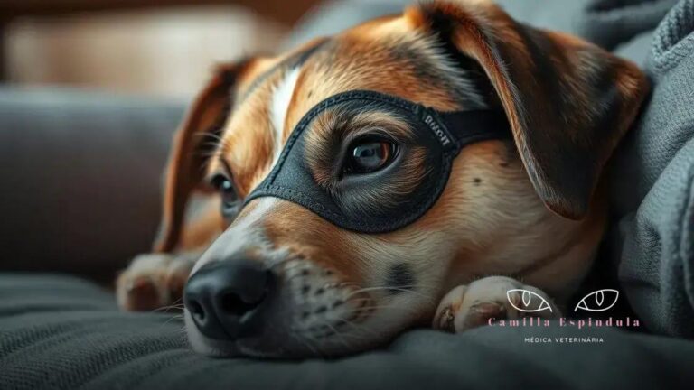 4 cuidados essenciais após a cirurgia ocular em animais
