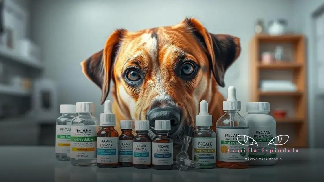 alternativas seguras para tratar olhos de cães