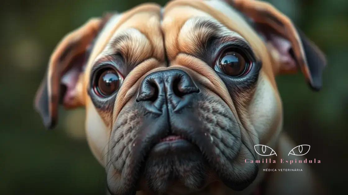 Características dos cães braquicefálicos que afetam a visão