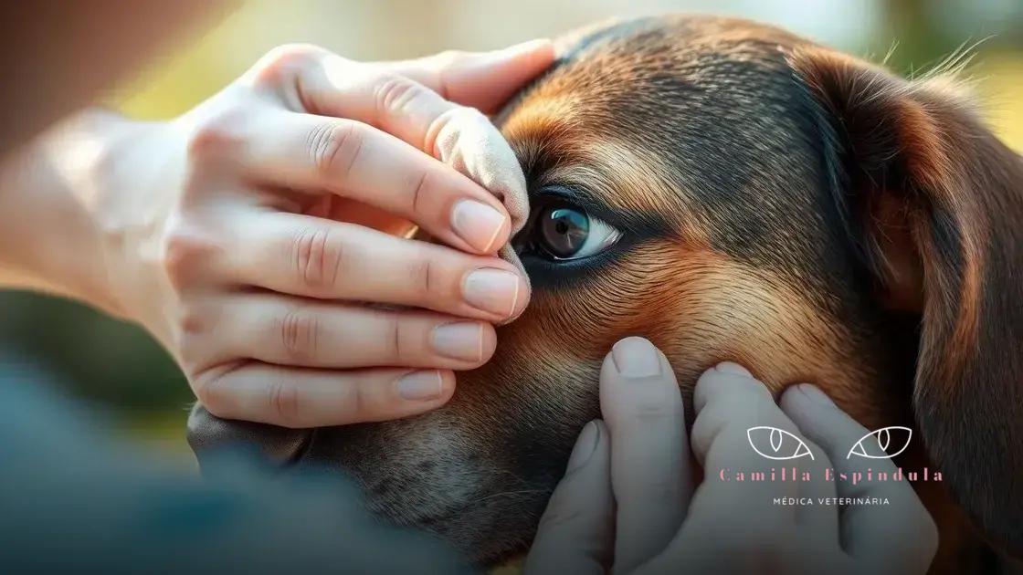 como fazer higienização correta dos olhos dos animais e evitar problemas comuns