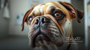 Como identificar problemas visuais em cães braquicefálicos e proteger seu amigo