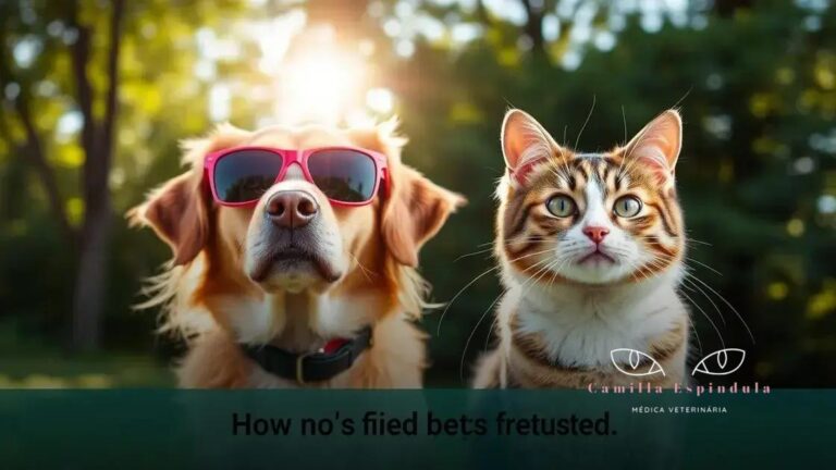 como proteger os olhos dos pets do sol e evitar danos na visão do seu amigo