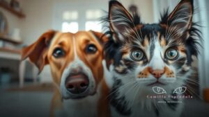 como saber se meu pet enxerga bem: sinais que você pode perceber