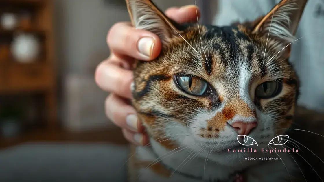 Como tratar úlcera de córnea em gatos em casa: cuidados práticos que você pode fazer