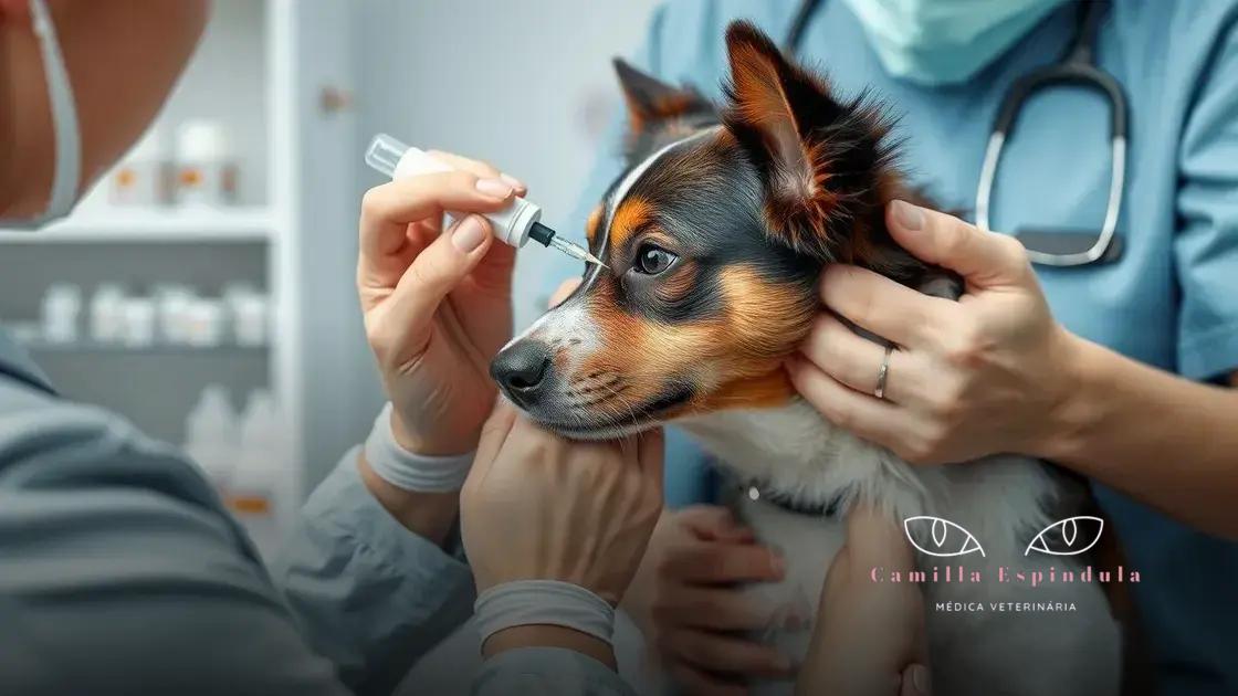cuidados e precauções ao usar colírios veterinários