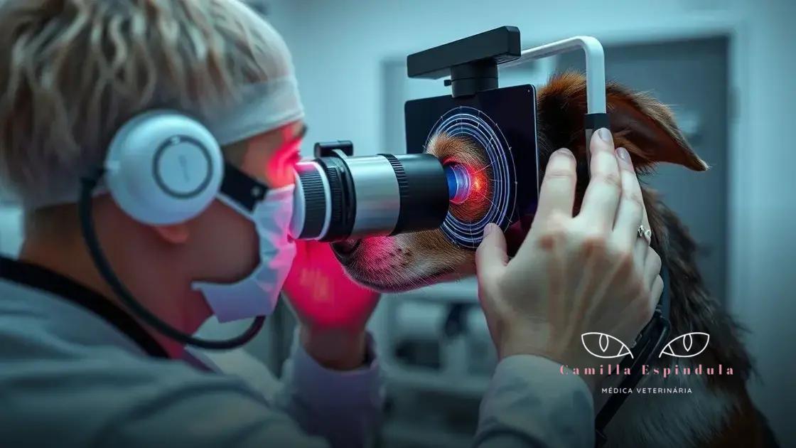 Inovações em diagnósticos oftalmológicos veterinários