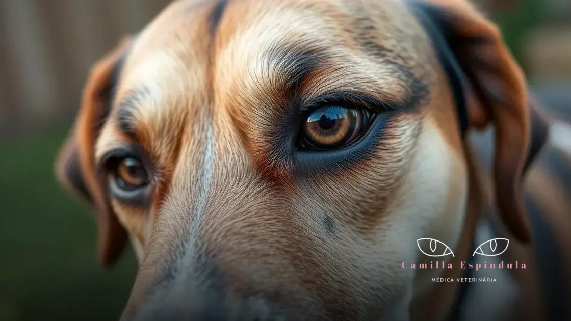 Meu cachorro tem um olho maior que o outro o que pode ser: causas e soluções