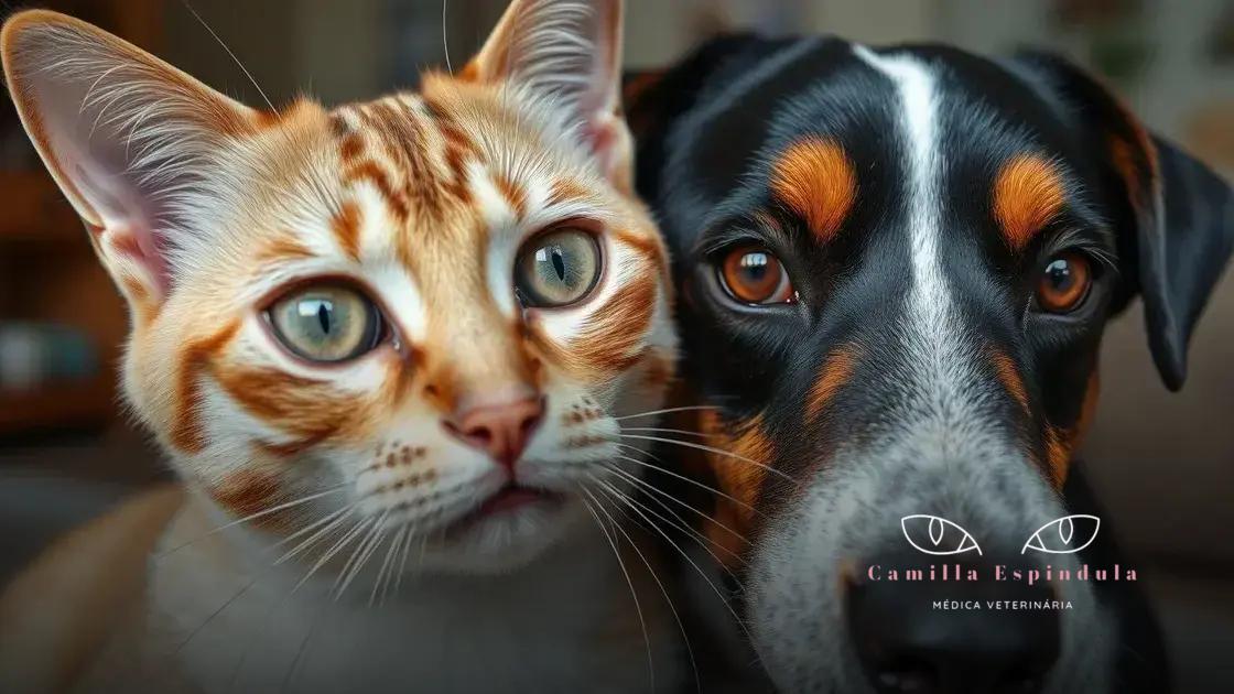 O que causa a inflamação nos olhos dos pets