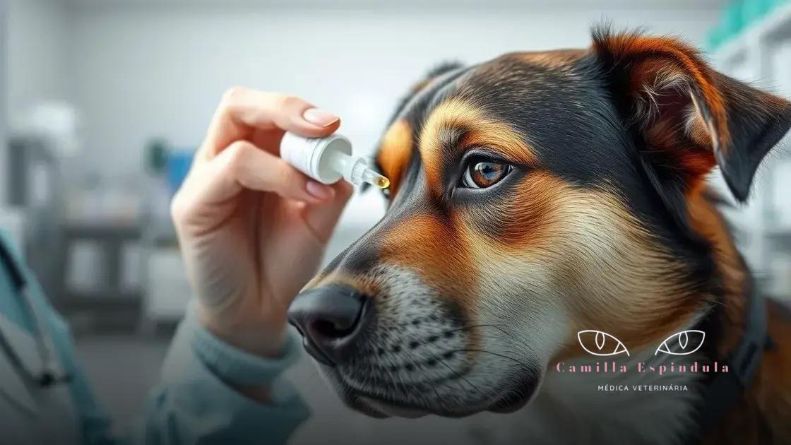 o que é um colírio antibiótico para pets e para que serve