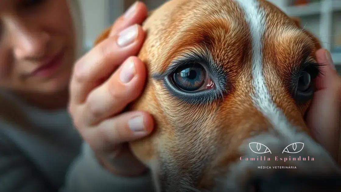 olho vermelho em cachorro o que fazer: como identificar e agir rápido para evitar problemas