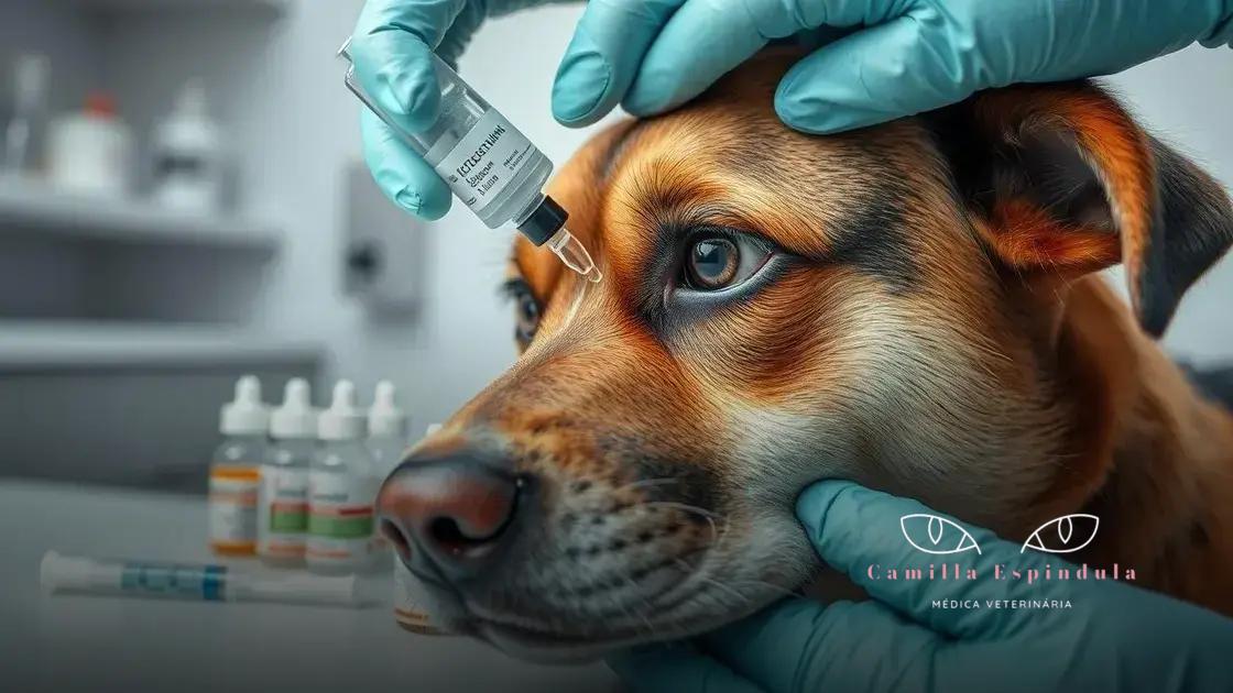 Principais tratamentos disponíveis para o olho seco em cachorro