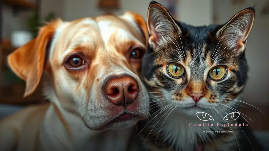 sintomas que indicam infecção nos olhos do animal