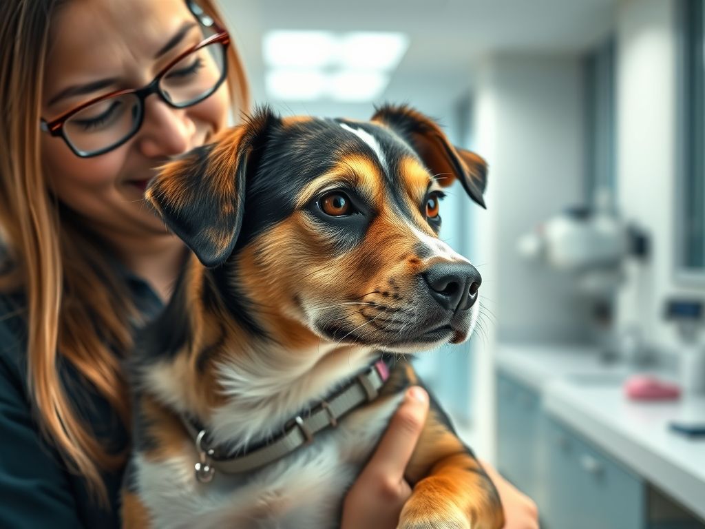 O que é Cães com problemas oculares