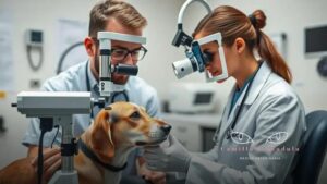 Exames oftalmológicos modernos para pets: descubra como tonometria, biomicroscopia e OCT ajudam seu pet