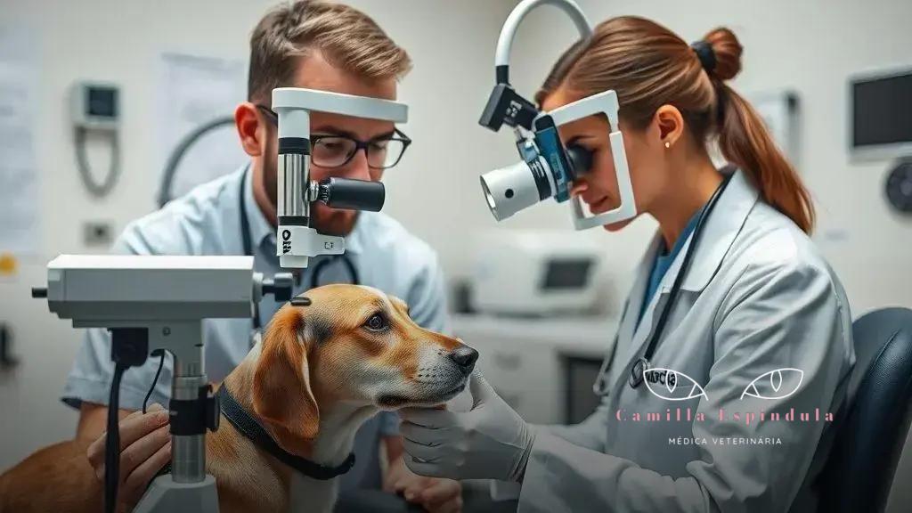 Exames oftalmológicos modernos para pets: descubra como tonometria, biomicroscopia e OCT ajudam seu pet