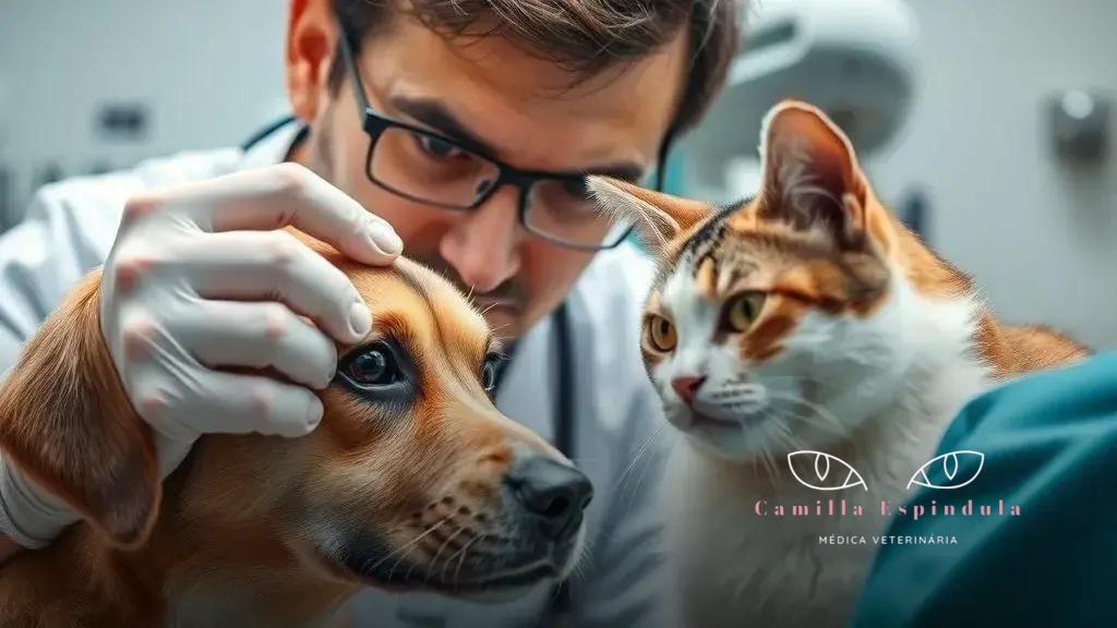 Guia completo para o tratamento de úlceras de córnea em cães e gatos: cuidados essenciais que você deve conhecer